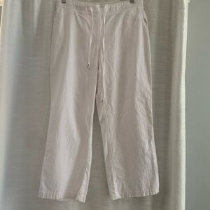 Jessica London white wide leg  pants size 16P